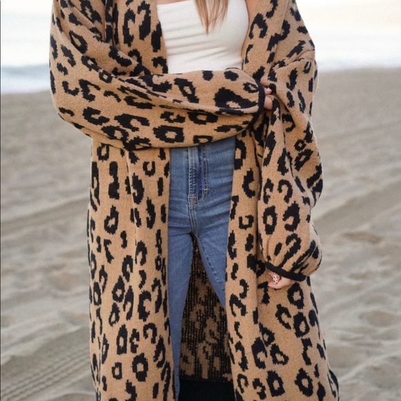 Carly Jean Los Angeles Sweaters - Carly Jean Los Angeles Cambria Duster